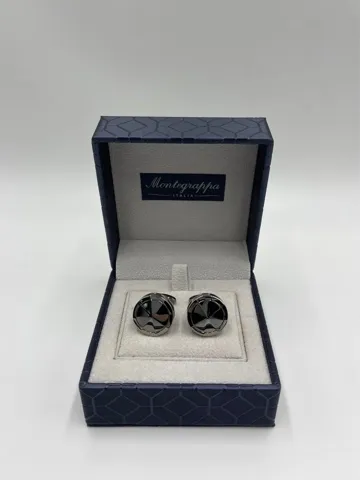 Запонки NEROUNO LINEA MONTEGRAPPA