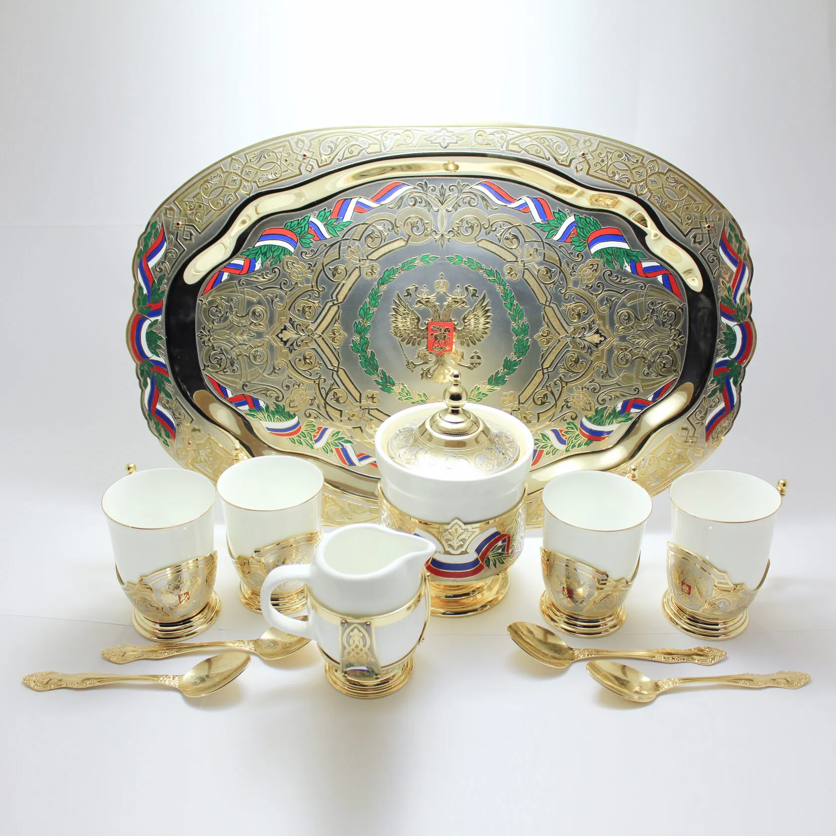 Набор чайный «Россия» на 4 персоны